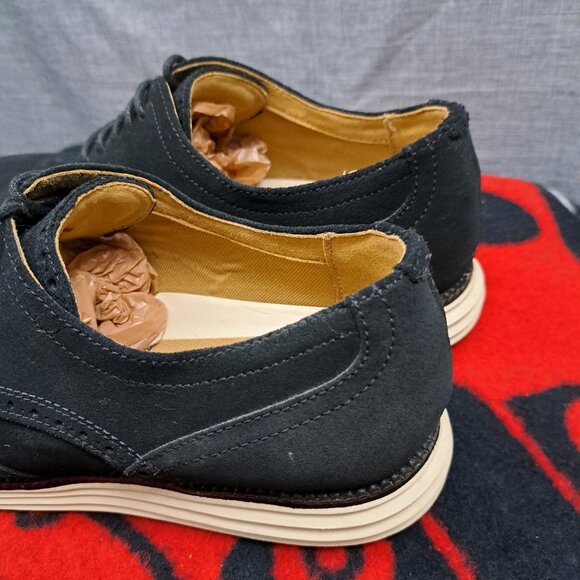 %Size 10.5M Cole Haan Black Wingtip Oxford Men Shoes / D3 main image 6